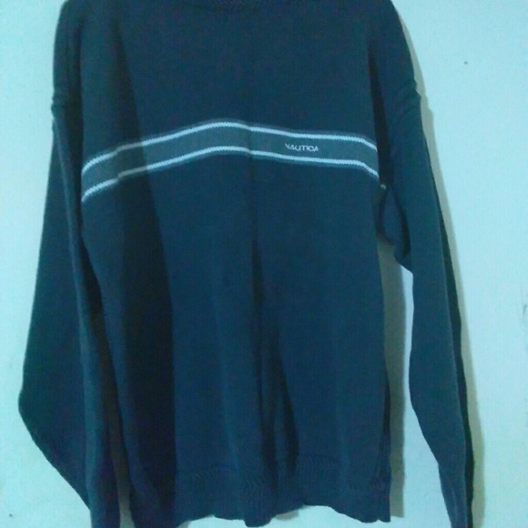 NAUTICA VINTAGE SWEATER XL 100% COTTON - Picture 4 of 8